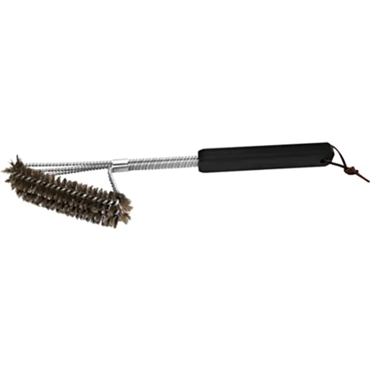 Cozze® Stahlbürste 11,5x3x40 cm mit PP-Griff – Bild 5