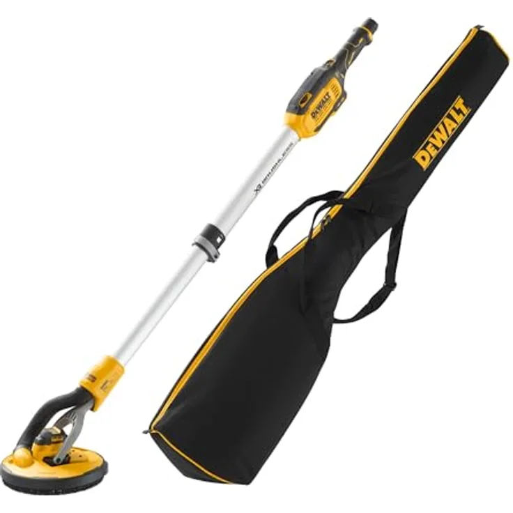 Dewalt DCE800NB-XJ Akku-Trockenbauschleifer, bürstenloser Motor, variable Drehzahlregelung, kompakte Bauweise
