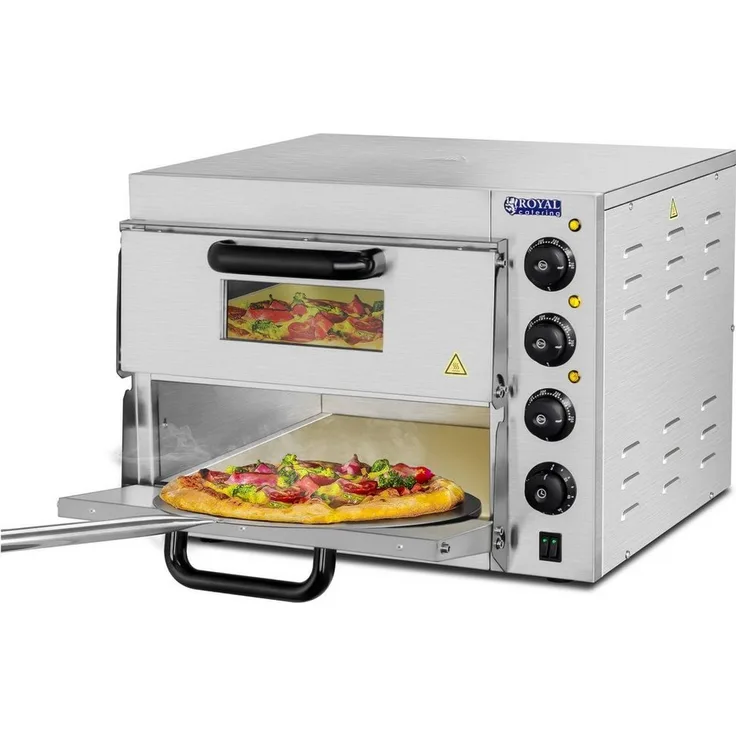 Royal Catering Pizzaofen Pizzabackofen 2 Kammern Ø 40 cm Pizzabäcker mit Schamotteboden und 3000 Watt Leistung - Preisvergleich