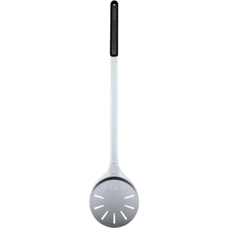 Ooni Pizzawender, Perforierter Pizzaschieber Rund (17cm) aus Aluminium, ultraleicht und hitzebeständig für professionelle Pizza-Drehtechnik – Bild 1