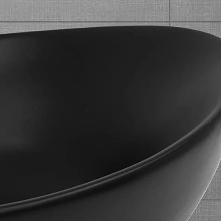 ML-Design Waschbecken 41x33,5x14,5 cm schwarz aus Keramik ML-Design – Bild 6