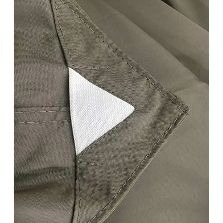 Quick Star Pavillon-Ersatzdach 3x3m, Taupe / Beigegrau RAL 7006, wasserabweisend, mit Lüftungsschlitzen, 180 g/m² – Bild 9