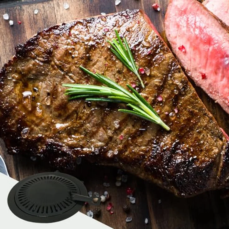 Grillaufsatz für tragbare Gaskocher Ø30,5 cm BBQ Grillplatte für Gaskocher - Preisvergleich – Bild 9