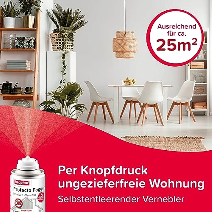 beaphar Protecto FOGGER Vernebler 2 x 75 ml – Bild 2