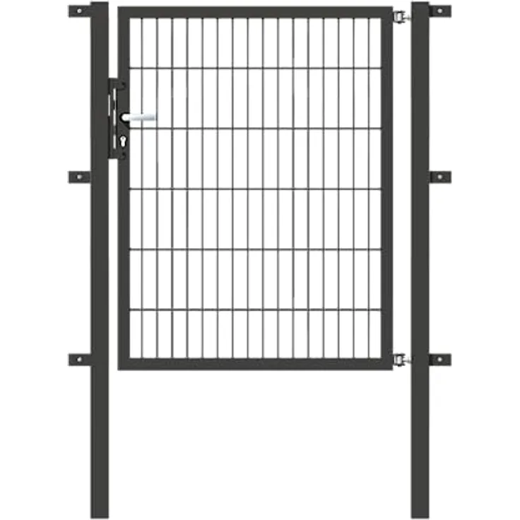Alberts Gartentor Flexo anthrazit 40x40/1000x1200/Pf60x60DIY