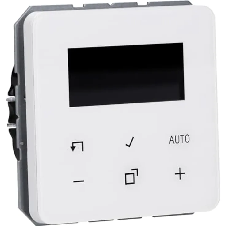JUNG TRDCD1790WW, Raumtemperaturregler mit Display, programmierbar