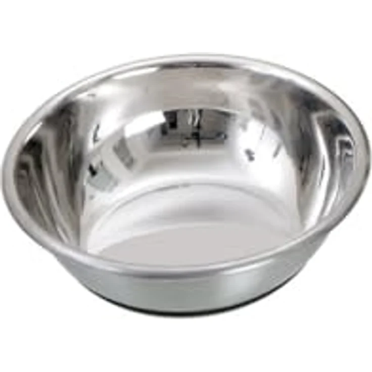 Karlie Selecta Hundenäpfe Edelstahl, 300 ml, rutschfeste Gummistandfläche, Durchmesser 9-13 cm – Bild 2