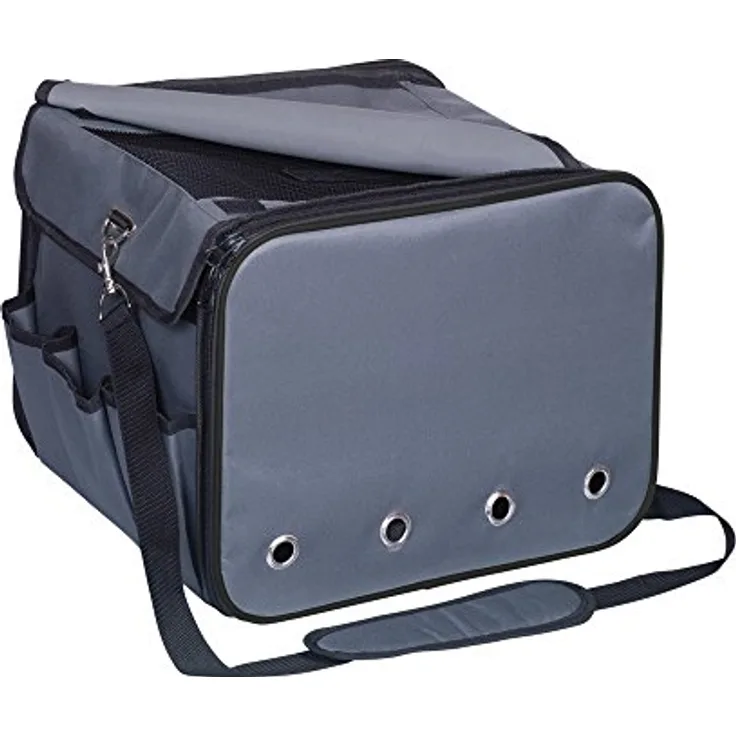 Nobby Autositztasche MERLO, grau 40 x 34 x 30 cm, 1 Stück