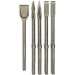 Makita Meißel E-13194, SDS-Max, 5-teiliges Set, Spitz, Flach und Breitmeißel