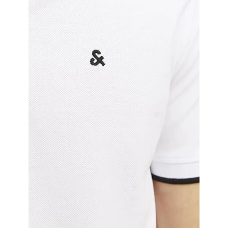 Jack & Jones Poloshirt JJEPAULOS POLO SS 2PK MP NOOS, 2er-Pack, Logostickerei, Sonnenschutz Nacken, weicher Single Jerseystoff, Baumwolle, Farbe: variabel – Bild 5