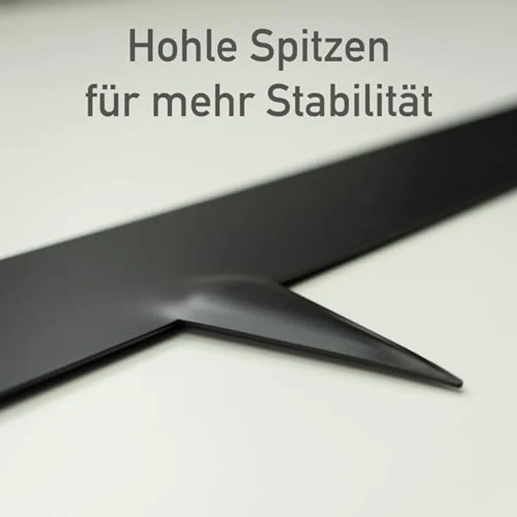 INTERGARDEN Rasenkante Metall Anthrazit, Beeteinfassung 6m, 16cm Höhe, lackiert, verzinkter Stahl – Bild 7