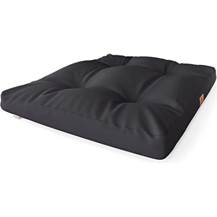 Knuffelwuff Hundekissen Gatsby aus Oxford-Gewebe 110x89cm Schwarz – Bild 3