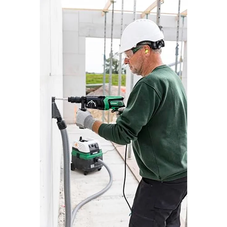 Hikoki Bohr- & Meißelhammer DH26PMC (SDS-plus) inkl. 13 mm SSBF mit Transportkoffer – Bild 5