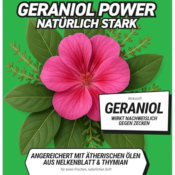 RepellShield® Zeckenschutz Spray mit Geraniol, 250ml - Natürlicher Schutz für Mensch und Garten, keine Flecken, bis zu 72 Stunden Wirkung – Bild 3