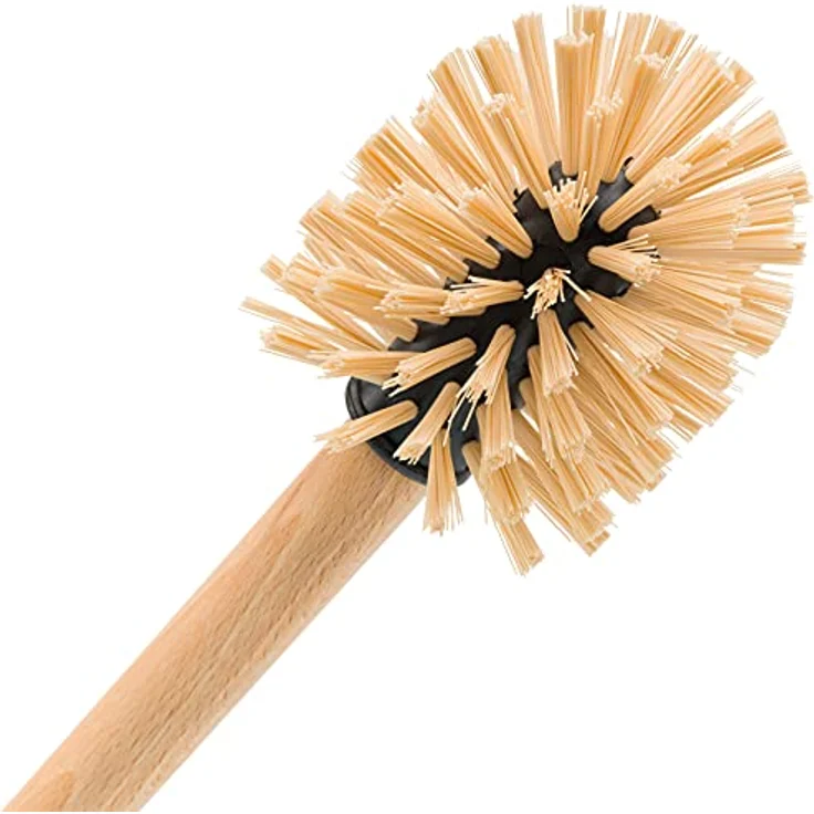 Bürstenhaus Redecker WC-Bürste in Metallkanne (weiß) – Bild 3