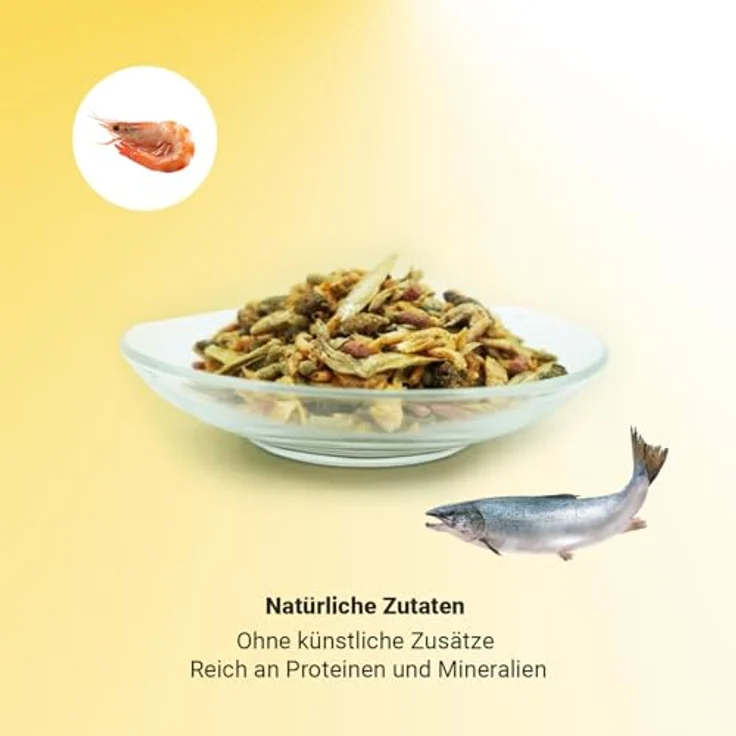 Aquaris Repti Mix Schildkrötenfutter, 220g - Optimale Ernährung für Wasserschildkröten und Sumpfschildkröten, ohne künstliche Zusatzstoffe – Bild 4