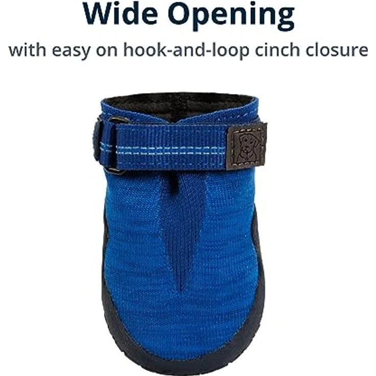 RUFFWEAR Hi & Light Dog Shoes, 7cm, Blue Pool - Pair of Premium Breathable Trail Shoes for Dogs, Ideal for Running, Climbing, and Paw Protection in Hot or Cold Weather – Bild 3