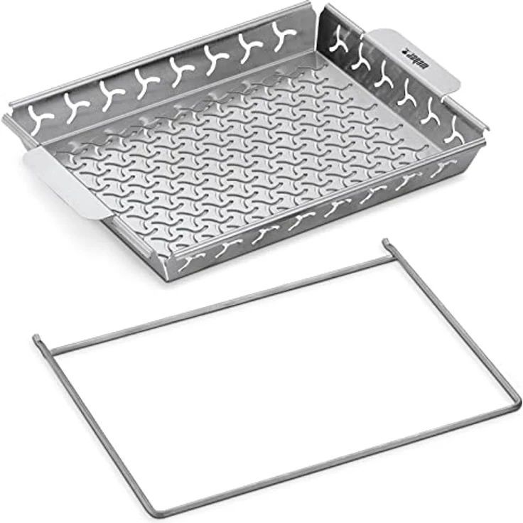 Cesta elevada para asar Weber® (Ideal para Genesis II) – Bild 1