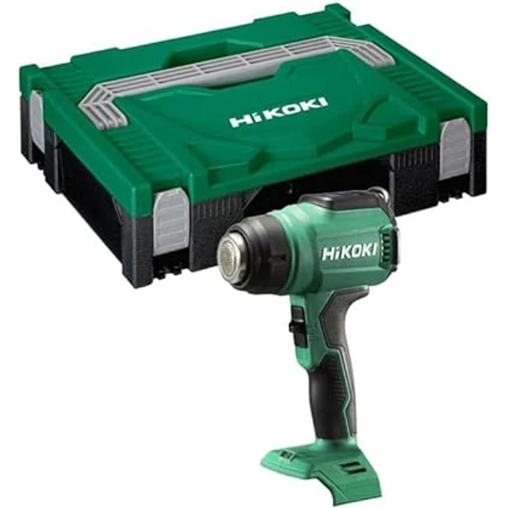 HIKOKI RH18DAW2Z Heißluftgebläse 18 V 30 bis 550 °C (nur Produkt) im Koffer – Bild 1
