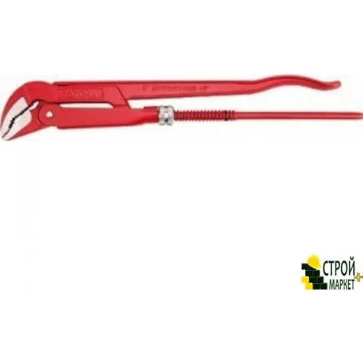 TRIZERATOP Eckrohrzange DIN5234C - S-Maul 45° / 1-1/2" (38mm), 1-tlg., Metallgriff, korrosionsgeschützt – Bild 2