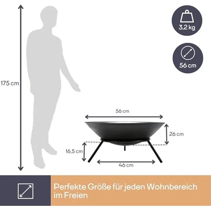 PEREL - BB690 Feuerschale 177261 – Bild 6