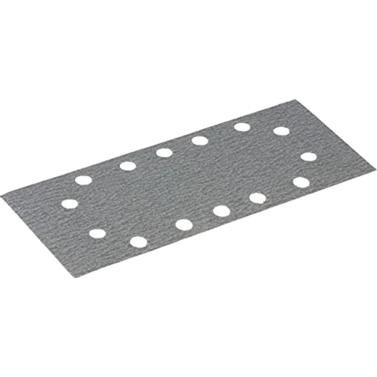 Makita Schleifpapier 115x280 mm P80, 10 Stück, gelocht, geeignet für Holz, Metall und Lacke – Bild 2