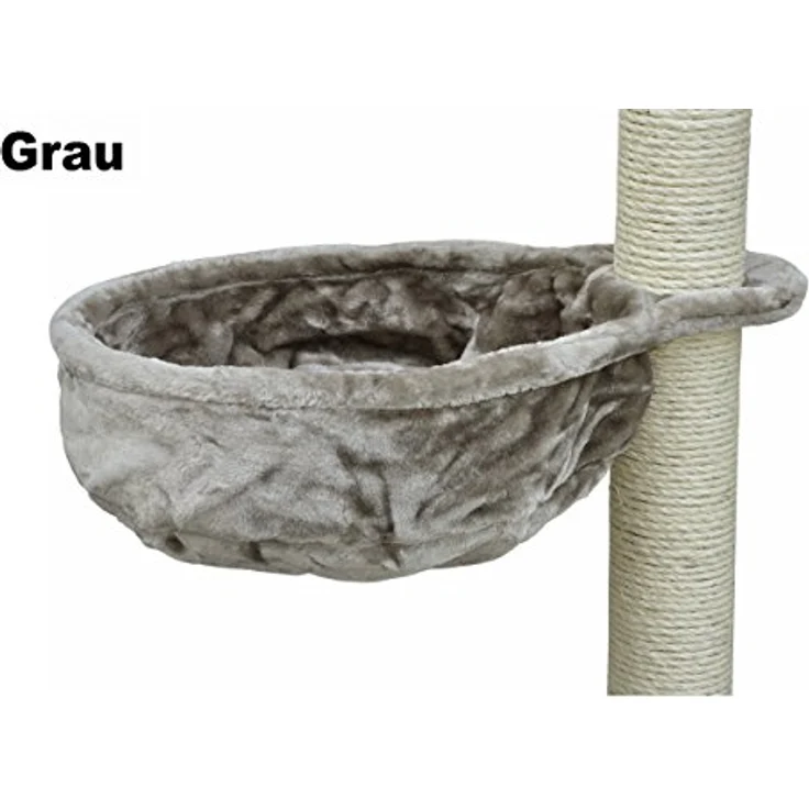 nanook Kratzbaum Liegemulde für kräftige Katzen - Größe XL - 40 cm Ø, Tiefe 12 cm - Grau - Preisvergleich – Bild 2