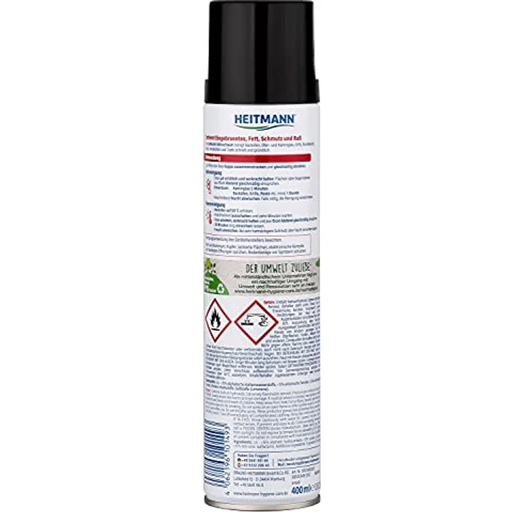 HEITMANN Grill und Kaminglas Reiniger, 400 ml – Bild 2