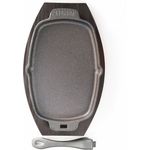 Napoleon Gusseisen Pfanne mit abnehmbarem Griff und Untersetzer