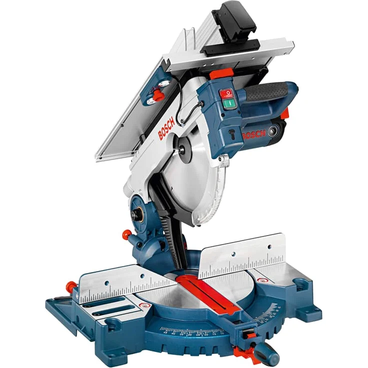 Bosch Professional Kombinationssäge GTM 12 JL (Sägeblatt-: 305 mm , inkl. 1x Kreissägeblatt, Schiebestock, im Karton) – Bild 1