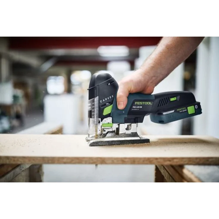 Festool PSC 420 mm EB-Basic CARVEX Akku-Pendelstichsäge 18V 120 mmmm + Zubehör + Koffer - ohne Akku - ohne Ladegerät (576521) – Bild 2