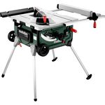 Metabo Tischkreissäge TS 254, 2000W 254mm mit Untergestell und Trolleyfunktion