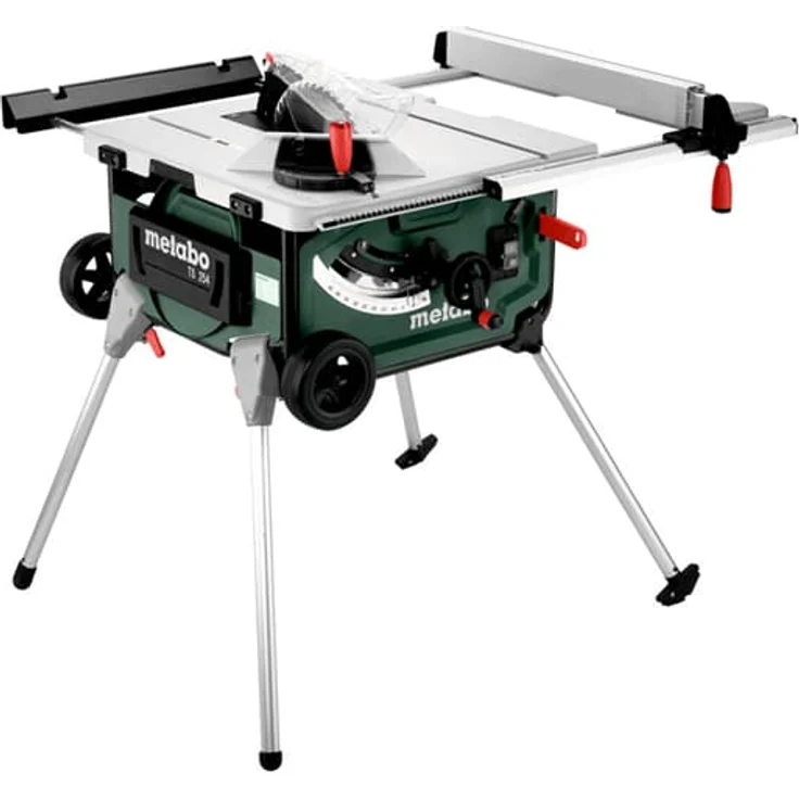 Metabo Tischkreissäge TS 254, 2000W 254mm mit Untergestell und Trolleyfunktion – Bild 1