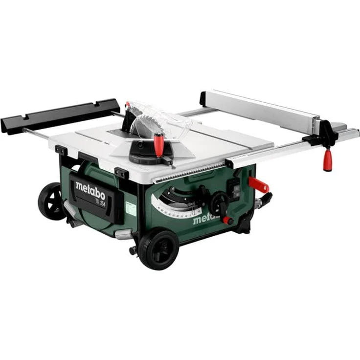 Metabo Tischkreissäge TS 254, 2000W 254mm mit Untergestell und Trolleyfunktion – Bild 2