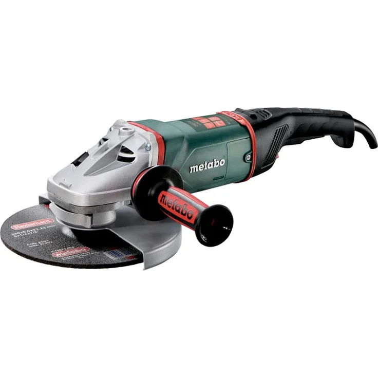 Metabo Winkelschleifer WE 26-230 MVT Quick (2600 Watt, Scheibendurchmesser 230 Millimeter, Vibrationsdämpfung, Metabo M-Quick-System, Wiederanlaufschutz, Schlüssel im Zusatzhandgriff ) 606475000 – Bild 1