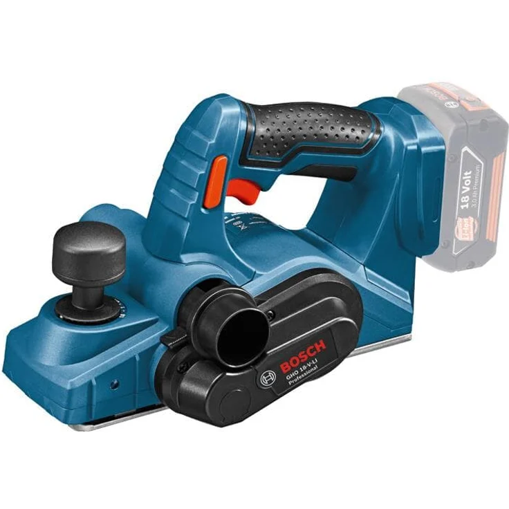 Bosch Professional GHO 18V-LI Akkuhobel inkl. L-Boxx, ohne Akku, ohne Ladegerät, 14.000 U-min Leerlaufdrehzahl, 18V Professional Akku-System – Bild 2