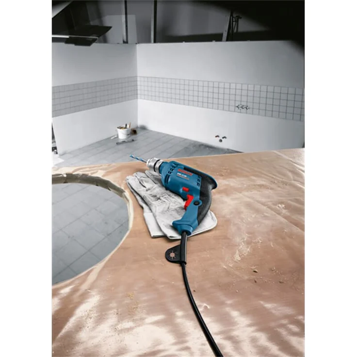 Bosch Professional GSB 13 RE Schlagbohrmaschine 1-Gang 2800 U/min 25000 Schläge/min 13mm 600 Watt Schnellspannbohrfutter (0 601 217 100) – Bild 6