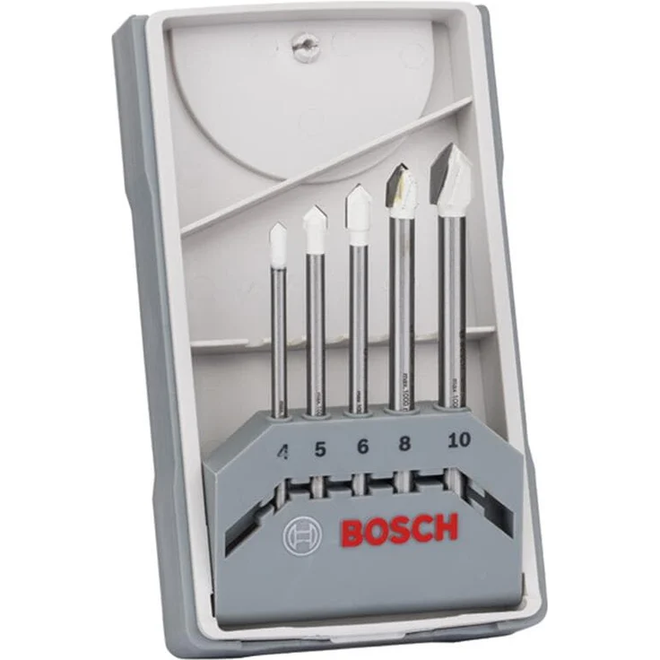 Bosch Professional Fliesenbohrer-Set CYL-9 Ceramic. 5-tlg. 4 - 10 mm (2608587169) – Bild 1