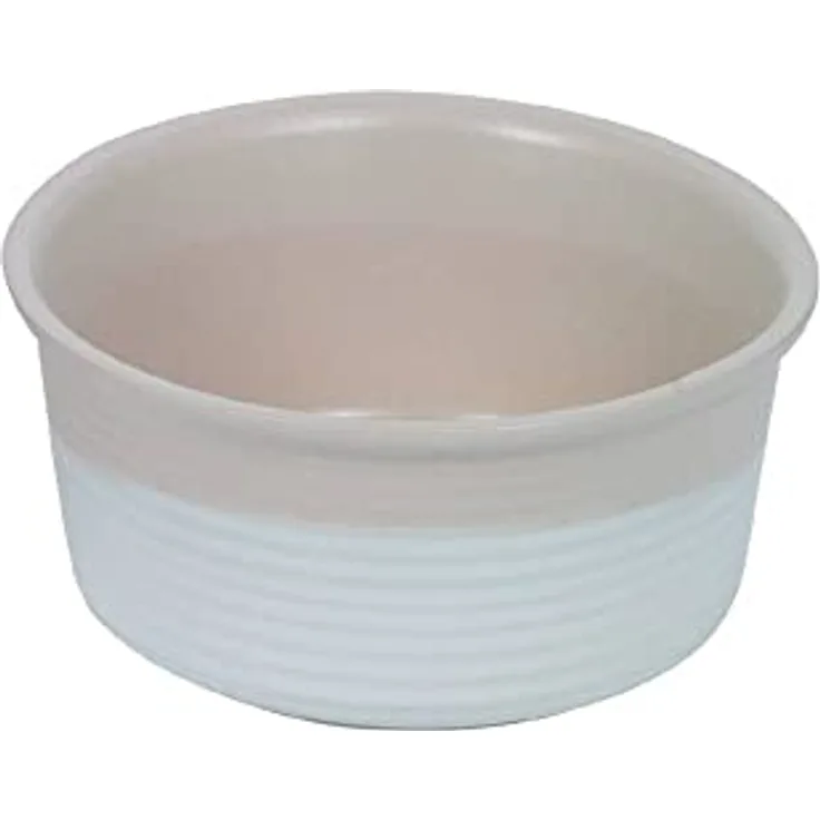 Nobby 82422 Keramik Napf Neta weiß/Creme; Ø 17,0 x 7,5 cm, 0,85 l