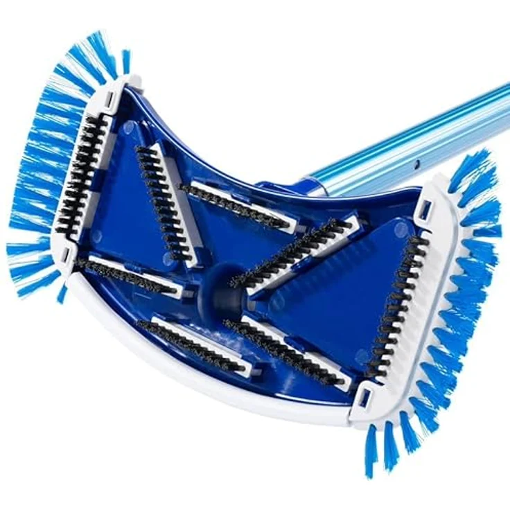 AREBOS Pool Bürste Bodensauger Poolreiniger Reiniger Poolsauger Bodenreiniger - Blau – Bild 7