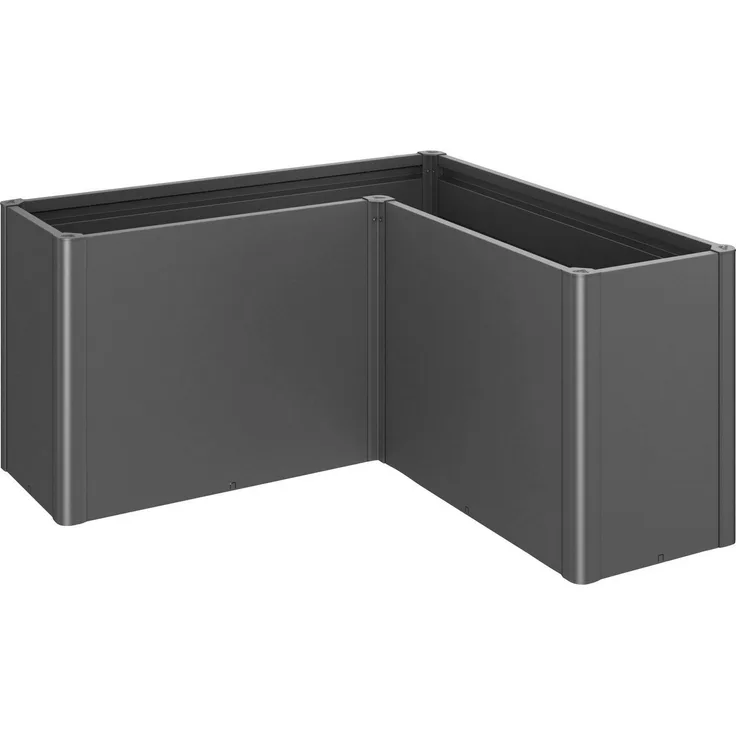 Biohort Hochbeet Belvedere, BxTxH: 152x152x77 cm, schmal und ideal für Balkone geeignet