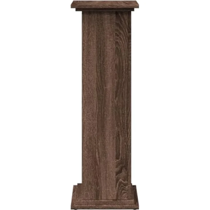 vidaXL Blumenständer Postament mit Stauraum Eichen-Optik 31x30x90 cm Spanplat – Bild 7