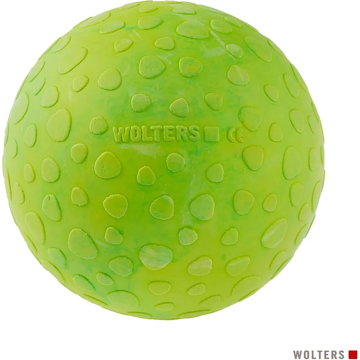 Wolters Tier-Beschäftigungsspielzeug Dog Fun Ball, Naturkautschuk, schwimmfähig in leuchtenden Farben