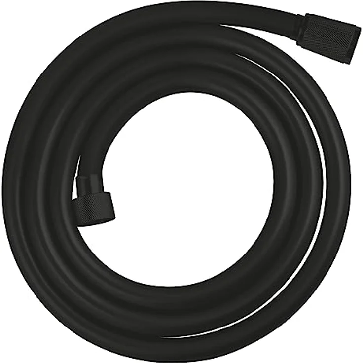 GROHE VitalioFlex Trend - Brauseschlauch (1.750 mm, Hitzebeständig bis 70°C, knickfest), matt schwarz, 287422432 – Bild 1