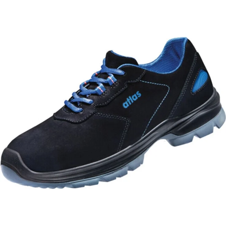 Atlas Halbschuh ergo-med 645 xp esd S3, Weite 10, Größe 44, atmungsaktives Nubukleder und INNOFLEX SYSTEM