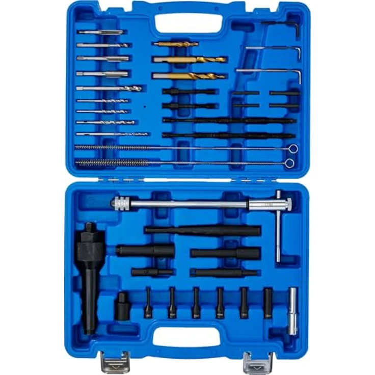 OTTO Gewindeschneider Glühkerzen Werkzeug und Gewinde Reparatur-Satz M8 M10, 41-tlg. Set für professionelle Reparatur und Reinigung von Glühkerzengewinden – Bild 4