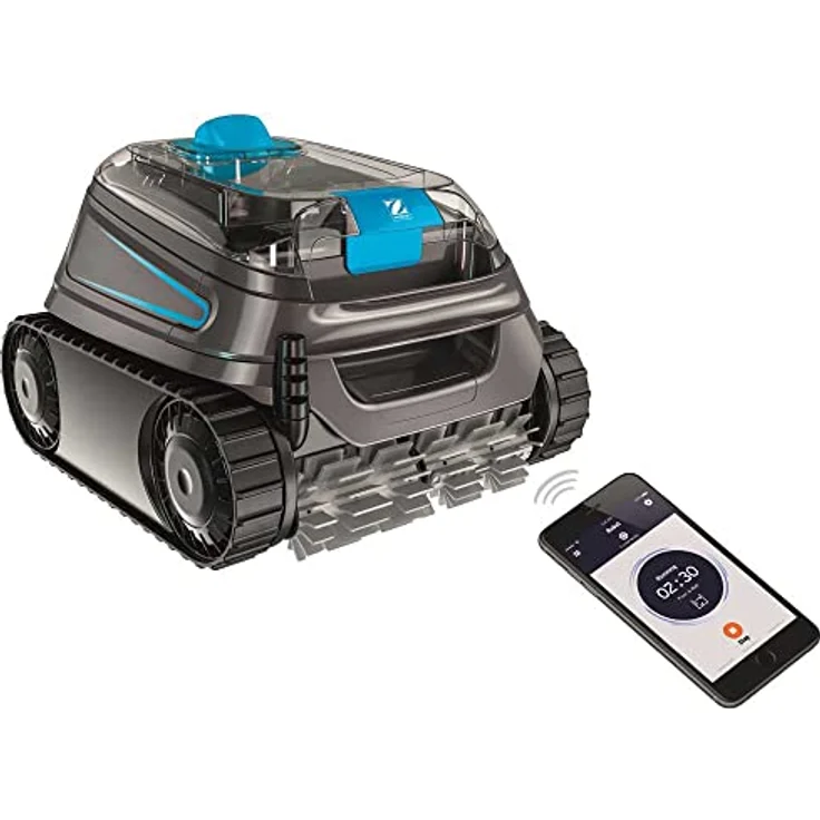 Zodiac CNX 50 IQ, Poolreinigungsroboter für PVC und Fliesenbecken, Silber, bis 12 x 6 m – Bild 4