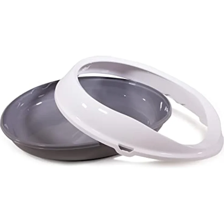 Katzentoilette "Figaro" grau 55 x 48,5 x 15,5 cm – Bild 4