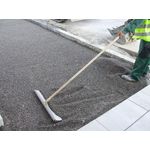 Probst Miniplan MP Einebnungsschieber, wahlweise 30 oder 70 cm Breite, leichte Aluminiumkonstruktion für effektive Planum-Arbeiten