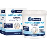 Canosept Ohrpflege Finger-Pads f.Hunde 50 St Pads - Reinigung und Pflege für Hundeohren, desodorierend - Canosept